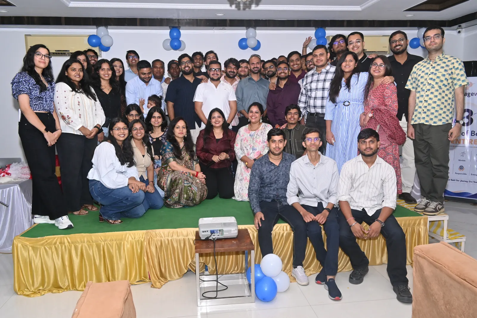 The Passageway Tech team at their Jaipur office